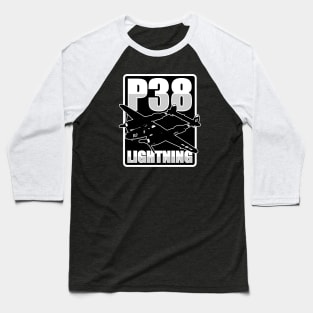 P-38 Lightning Baseball T-Shirt